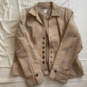 Vintage leather jacket!